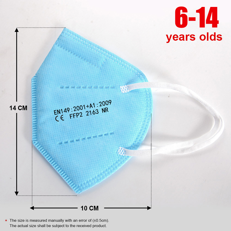 100pcs Kids Mascarillas FPP2 B - Disposable Surgical Mask recension och pris