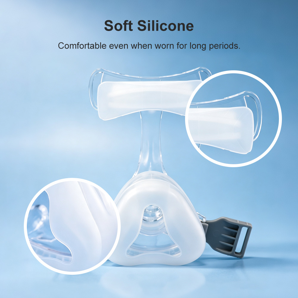 Universal CPAP Nasal Mask with - Silicone Mask Bracket recension och pris
