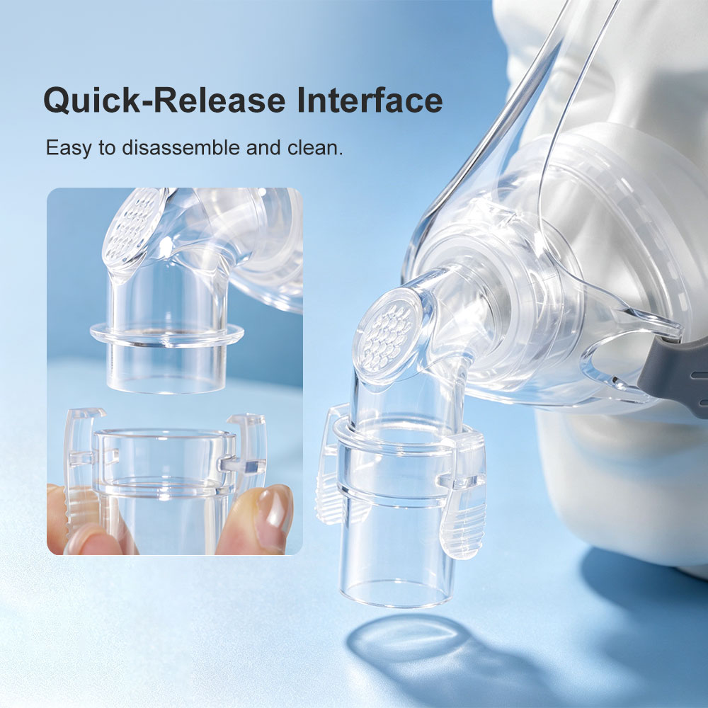 Universal CPAP Nasal Mask with - Silicone Mask Bracket recension och pris